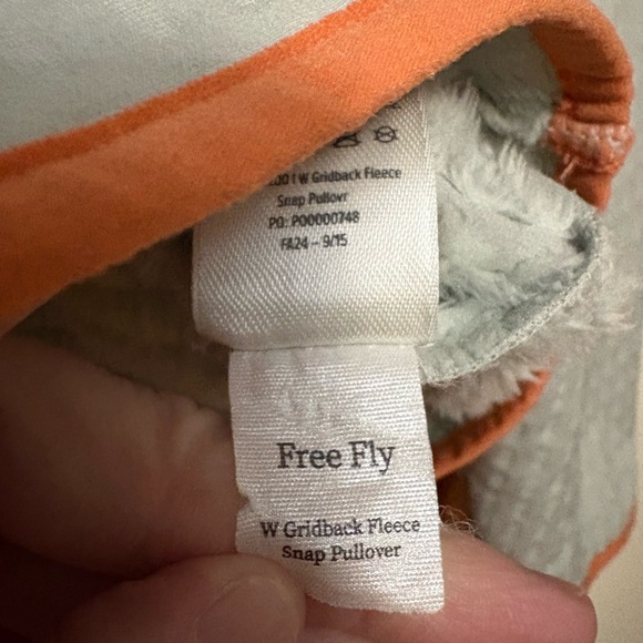 Free Fly Apparel Gridback Fleece Snap Pullover - Picture 10 of 12